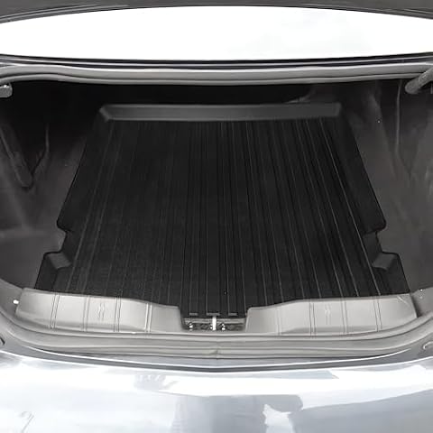 Premium Cargo Liner for Cevrolet Camaro Coupe 2016-2024 - 100% Protection - Custom Fit Car Trunk Mat - All-Season Black Cargo Mat - 3D Shaped Laser Measured Trunk Liners Cover