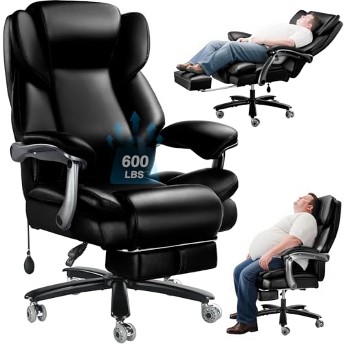 600lbs Big and Tall Office Chair for Heavy People,Heavy Duty...