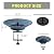 Solar Bird Bath,Deck Bird Bath with Solar Fountain,Metal Bird Bath Bubbler,Adjustable Sturdy Balcony Bird Bath,Patio Garden Decor