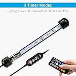NICREW LED Aquarium Light, 7 Inches Submersible Fish Tank Light, Waterproof Underwater Light with Multicolor Option - Image 5