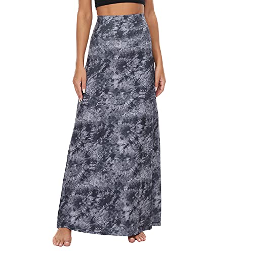 Zando Long Skirts for Women High Waisted Maxi Skirt Casual