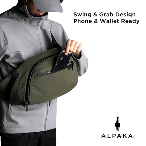 image for ALPAKA Metro Crossbody Left Shoulder 10L - Crossbody Bag Men,Sling Bac