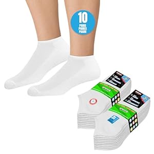 Chaussettes Basses Homme & Socquettes Courtes Femme SOXCO - Lot de 10 Paires