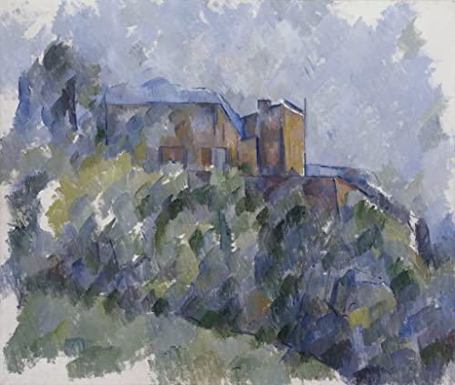 Art Paul Cézanne tableau noir 60x90cm idéal pour habiller un grand mur vide