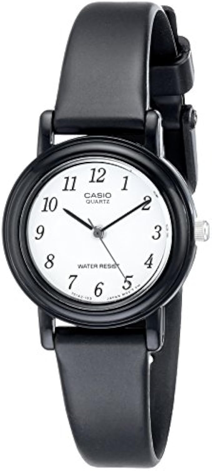 Casio Women's LQ139B-1B Classic Round Analog Watch