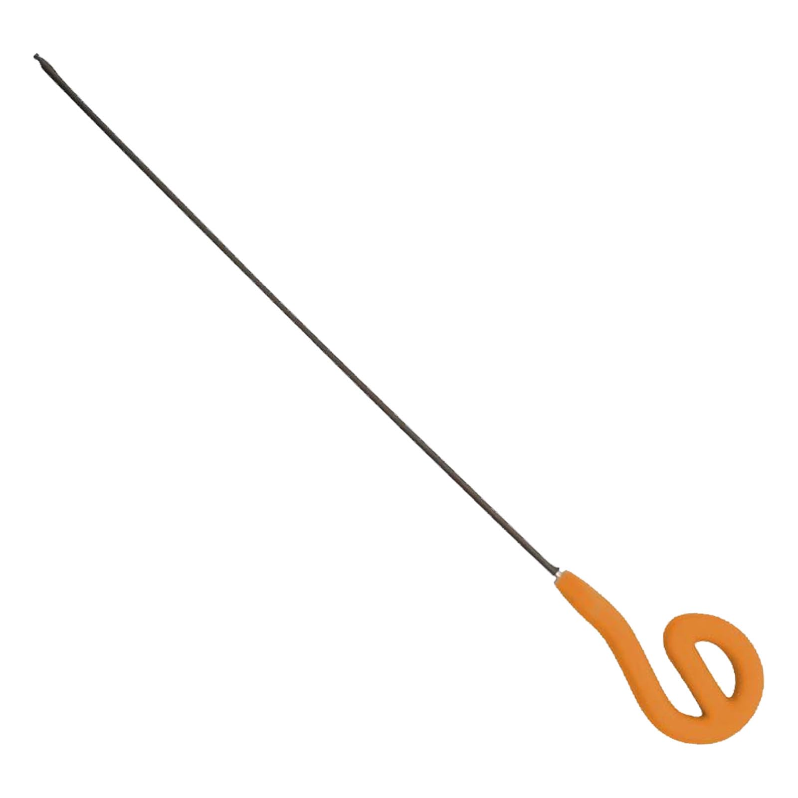 Mallet per Gong Meditazione Effetto Canto Balena Arancia | Impugnatura Lunga, Testa Saldamente Unita, Corpo Flessibile, Suono Profondo, Ritmo Onda Marina