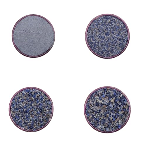 Crushed Natural Sodalite Coarse Gemstone Powder Crushed All Size For Woodwork, Ring Inlay Sodalite Healing Stone Powder Resin Art Inlay (50 Gram (1.76 OZ), 4 to 6 MM)