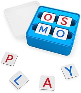 Osmo - Genius Words Game - Ages 6-10 - Interactive Letter Recognition, Phonics, Sight Words & Spelling - For iPad or Fire Tablet - STEM Toy (Osmo Base Required - Amazon Exclusive)