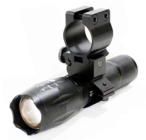 Trinity hunting light for savage stevens 320 pump 12ga picatinny weaver base mount