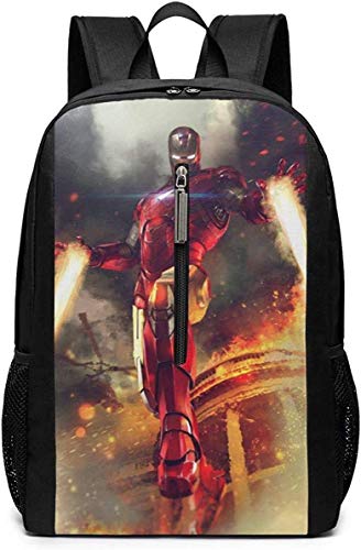 Mochilas Tipo Casual de Marcha Iran Man Fight 17 Inch School Bag Backpack College Laptop