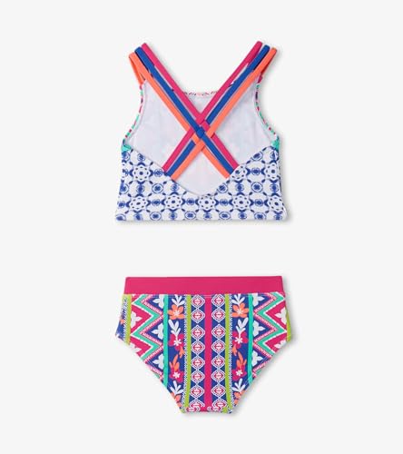 Hatley Girls' Sleeveless Tankini Two Piece Swimsuit2