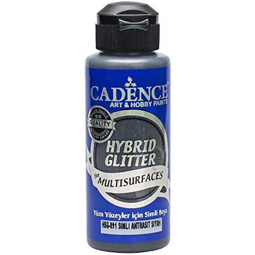 Cadence Hybrid Glitter Antracita 120ml