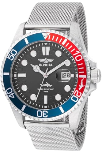 Image of Invicta Pro Diver Men 43mm Stainless Steel Steel Black dial PC32 Quartz