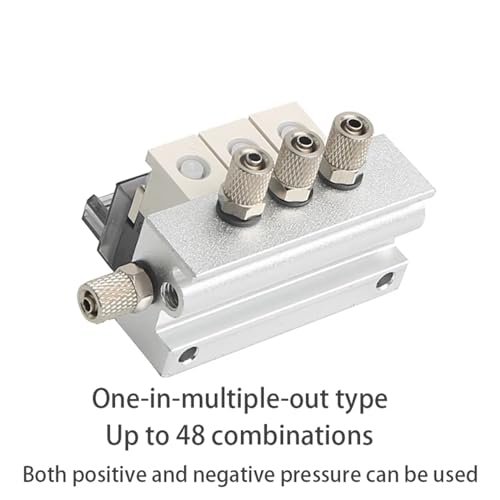 Électrovanne pneumatique miniature pour réguler pression et vide NC 2F