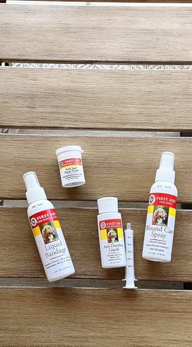 Image of Miracle Care Anti Diarrhea Liquid, Relief for Dogs and Cats, 4 Ounce, Kaolin and Pectin Soothes Upset Stomach