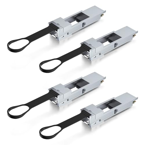 Image of 10Gtek 40G QSFP+ to 10G SFP+ Converter Module for Mellanox MAM1Q00A-QSA-SP QSA Adapter, Dell 407-BBRO, Nokia 474938A, Juniper, Arista, H3C, Extreme and More, Pack of 4