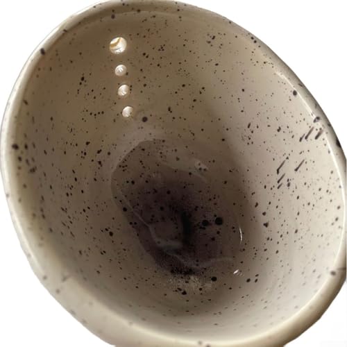 CYRENT Cuenco pelador de hierbas de hojas Material de resina de múltiples tamaños de preparación rápida de comidas fácil limpieza hecha a mano Cocina Ensalada Comida 10 x 10 x 10 cm (blanco y amarillo