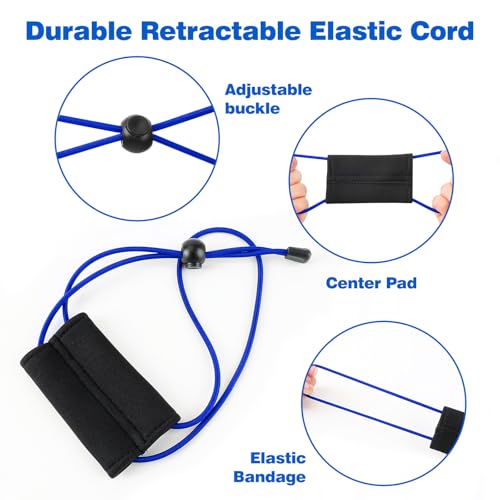 Image of 2 Pcs Fishing Graph Cover Straps - Keep Your Fish Finder Cover Secure During Travel