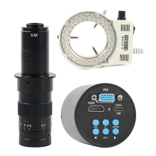 Lbg 1080P VGA HDMI USB Type-c PC C }EgrfIJYƃ{WG[dqfW^ PCB ͂񂾕t YA_v^[(180x lens with Light)