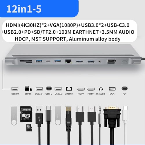 Adaptateur multiport USB C résolvant le manque de ports pour connecter vos écrans - 4