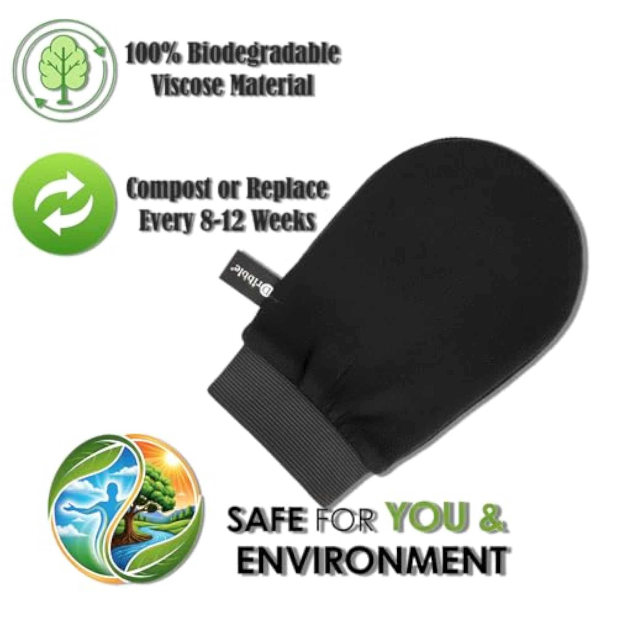 Premium Body Exfoliating Glove & Scrubber for Shower