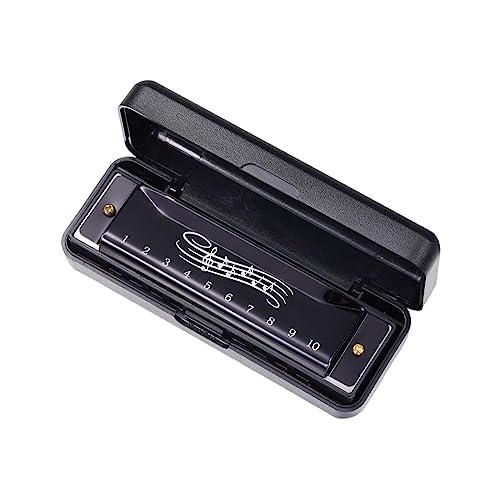 kowaku Harmonica 10 Trous Orgue à Bouche 20 Tons Instrument de Musique Pratique Jouet Harmonica pour Enfants pour l’activité de fête sur scène Débutant , Noir - Les Beatles, Paul McCartney, John Lennon, RIngo Starr, George Harrison kowaku Harmonica 10 Trous Orgue à Bouche 20 Tons Instrument de Musique Pratique Jouet Harmonica pour Enfants pour l'activité de fête sur scène Débutant , Noir