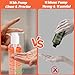 Replacement Dispenser Pump for Bio-Oil 6.7 oz Skincare Bottle, 2 Pack, White