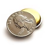 Canailles Squirting Quarter Prank Coin with a Hidden Water Reservoir. Squeeze to Squirt Water & Watch The Laughter Flow, Perfect for Jokes & Magic Tricks