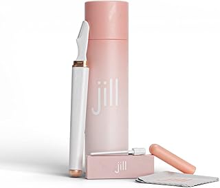 Jill Facial Razor for Women - Dermaplaning Razor for Women Face and Eyebrow, Ideal for Shaping and Removing Unwanted Hair - Exfoliating Dermaplaning Tool - Replaceable Razors Starter Kit