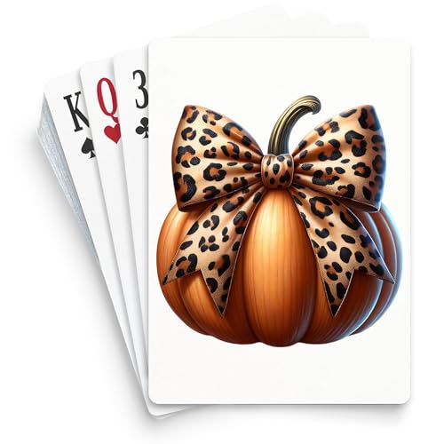 Naipes Póker Calabaza Halloween Tamaño Estándar