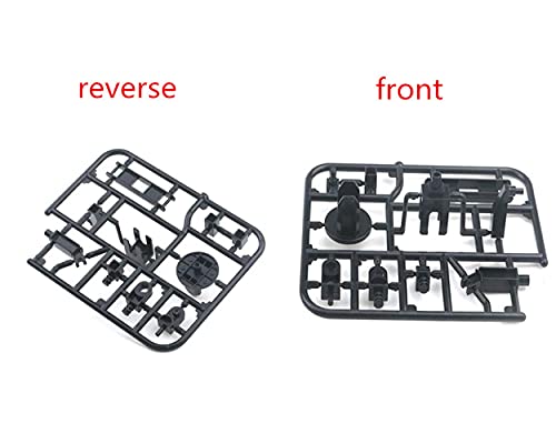 Bioristar HG RG Hobby Action Base Model Stand Hobby Display Stand Pack of 2 (1/144 Scale) (2pcs Black)