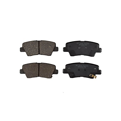 Kfe Kfe1313-104 Ultra Quiet Advanced Premium Ceramic Brake Pad Rear Set Compatible With: 2009-2014 Hyundai Sonata, Azera; 2011-2014 Kia Optima, 2010-2013 Soul, Amanti #TOP14