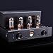 WILLSENTON R200 5881x4 Tube Amplifier Integrated Amplifier Headphones amp with Bleutooth (Black)