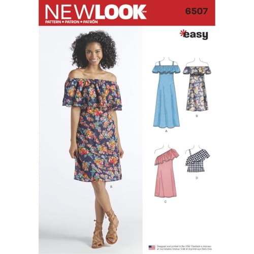 Patron couture robe femme Simplicity avec guide de coupe ajustable - 2