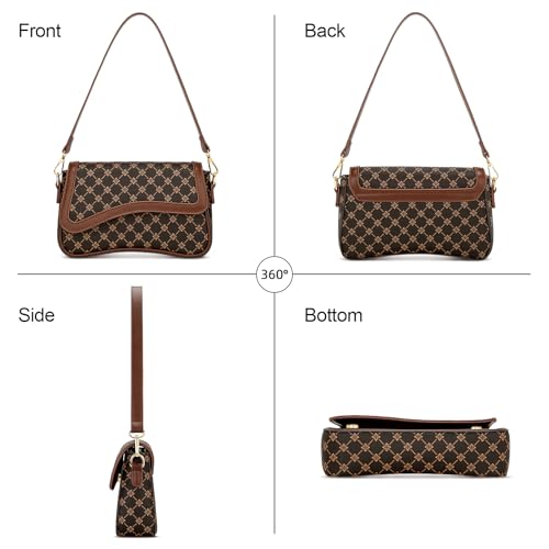 Image of KKXIU Shoulder Bag for Women Small Clutch Purses Cute Hobo Handbag Trendy Underarm Bag
