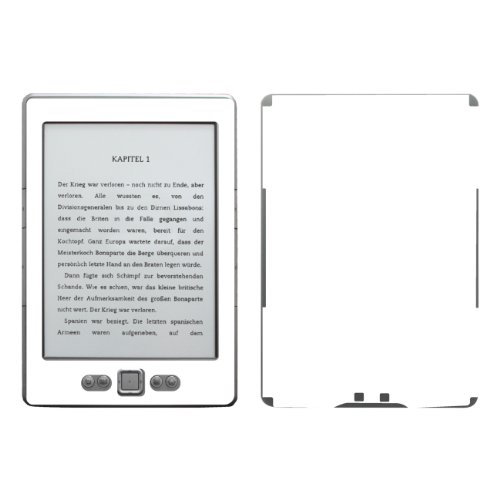 'Disagu Design Skin for Amazon Kindle 4 eReader  Motif Weiß