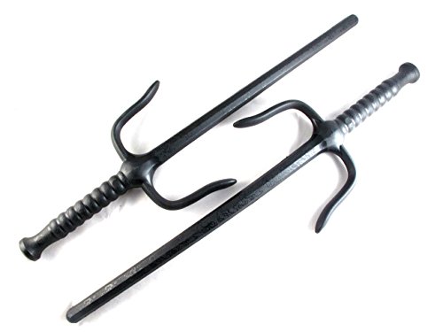 【さくら造形 E711】樹脂製 サイ 釵 TYPE-1 2本セット 琉球古武術 沖縄武術 ニンジャタートル 材質プラスティック コスプレ 映画 動画 写真 撮影 舞台 演劇 小道具 【さくら造形 E711】樹脂製 サイ 釵 TYPE-1 2本セット 琉球古武術 沖縄武術 ニンジャタートル 材質プラスティック コスプレ 映画 動画 写真 撮影 舞台 演劇 小道具