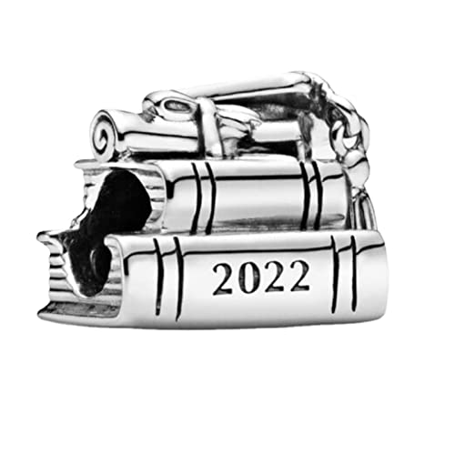 WINDEHAO Pendentif en argent sterling S925 avec chapeau de remise de diplôme 2022 pour bracelet, collier, cadeau de remise de diplôme Cover