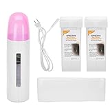 Haarentfernungsmaschine, Wachsheizung Elektrisches Haarentfernungsset Wachswachsmaschine Papier Haarentfernung Schmerzlose Haarentfernung(A)