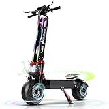 Electric Scooter, 7000W Dual Motor, Up to 55 MPH Max Speed and 60V 38Ah Battery, Large Display, 12' High-Speed Tires Commuting Electric Scooter for Adults with Detachable Seat