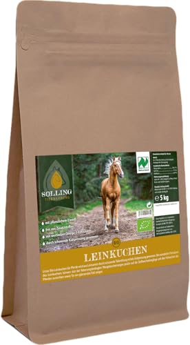 Ölmühle Solling Bio Leinkuchen 5kg für Pferde