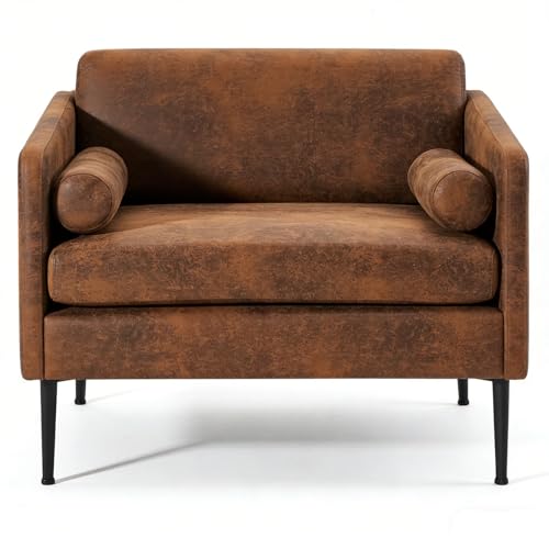 Karl home Mid-Century Club Chair 38.2' Living Room...