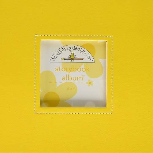 Doodlebug Design Bumblebee Storybook Albums, 8 by 8-Inch