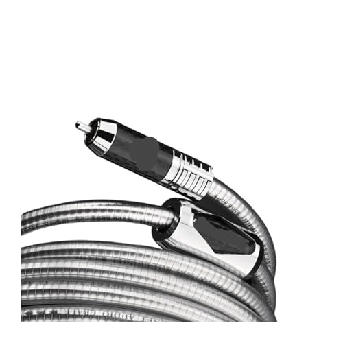 Câble coaxial numérique RCA autobloquant 75 Ohms en argent sterling 3.5 m