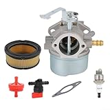 Carburateur de rechange pour moteurs Tecumseh 640260 HM80 HM70 HM100-159402P HXL840 TVM195 7HP 8HP 10HP avec joint de filtre et valve d'arrêt