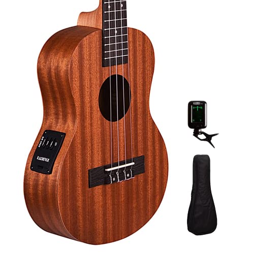 Kadence KAD-UKU-24BRN-EQ-C Concert Ukulele - Mahogany Wooden Ukulele cover