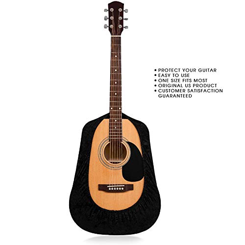 BAODANH Housse de protection en velours pour guitare acoustique classique - Les Beatles, Paul McCartney, John Lennon, RIngo Starr, George Harrison BAODANH Housse de protection en velours pour guitare acoustique classique – Image 3