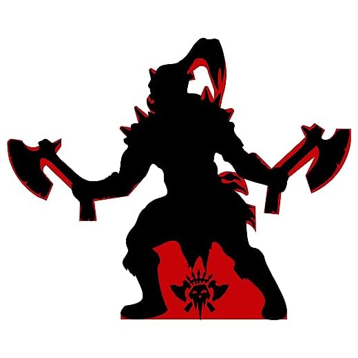 Life Size Orc Warrior Cardboard Cutout
