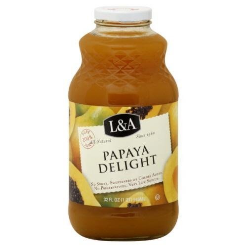 L A Juice Papaya Delight 32 Oz Pack of 6 by L & A Juice