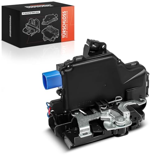 Frankberg Türschloss Stellmotor Hinten Links 6-Polig Kompatibel mit Polo 9N Schrägheck 2001-2009 Ibiza III 6L1 Schrägheck 2002-2009 Replace# 3B4839015AN